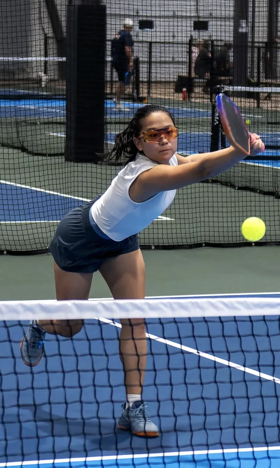 Maxine Joly-Chevrier playing pickleball